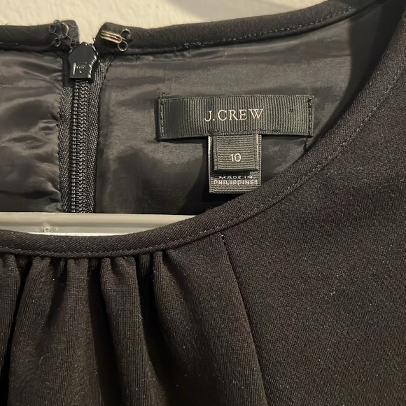 J. Crew Black Long Sleeve Dress - Picture 4 of 6